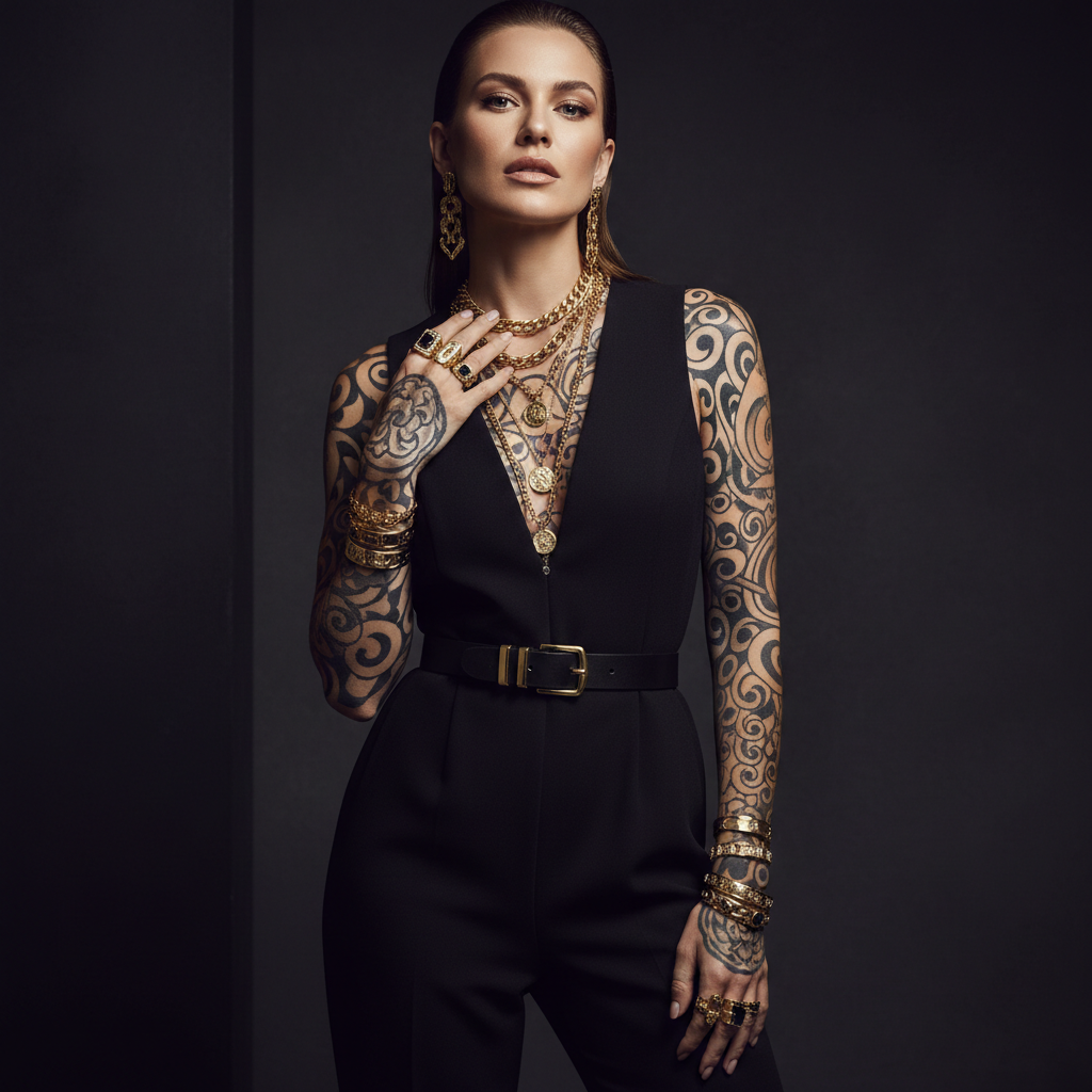 Women's Tattoo & Jewelry