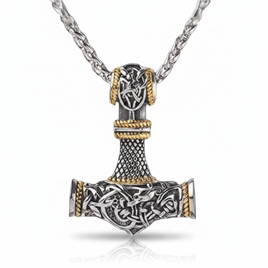 Mjölnir Anhänger weißer Hintergrund