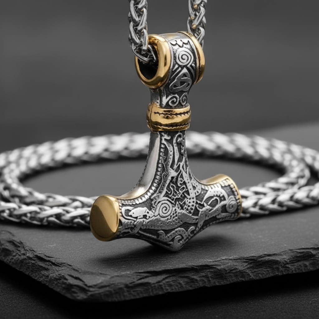 Mjölnir – Stein Seitenansicht