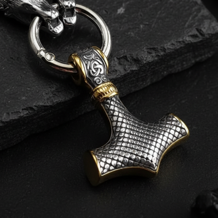 Mjolnir Anhänger neuer Hintergrund