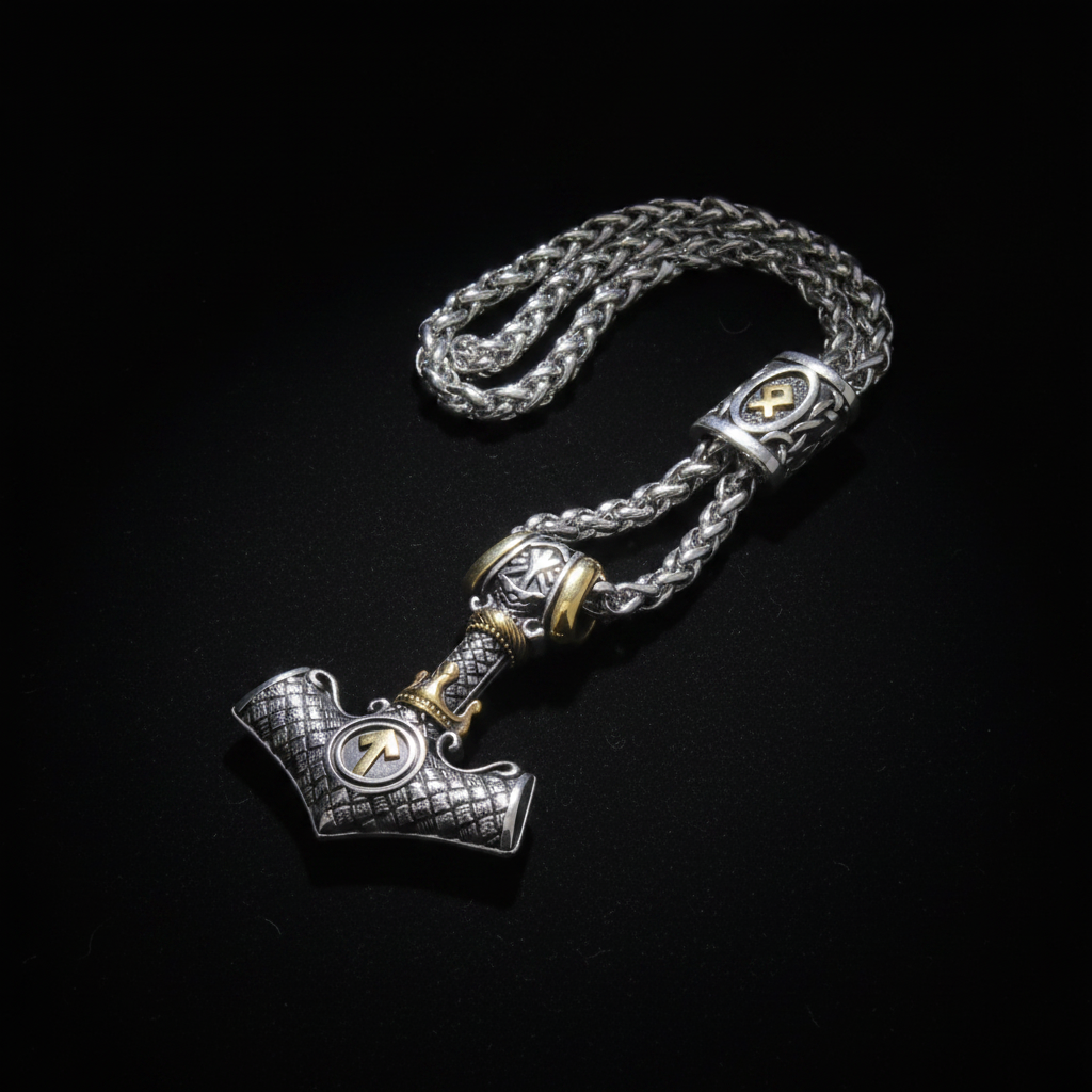 Mjolnir Schwarzes Samt