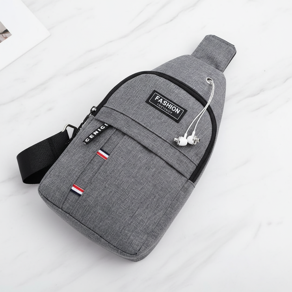 Sling Bag White Marble
